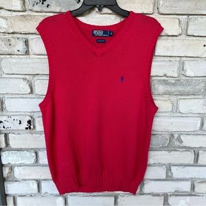 Polo by Ralph Lauren men red  vest